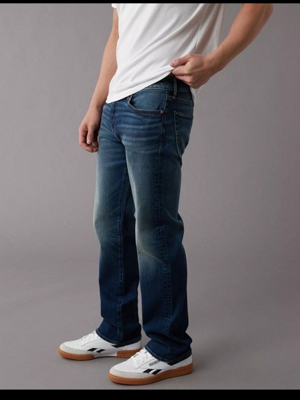 America Eagle Original Bootcut Men's Classic Blue Jeans 33x30